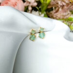 Ear Studs Pista Green
