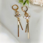 Hoop Earrings White