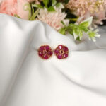 Ruby Studs Medium