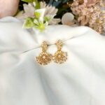 White Floral Drops